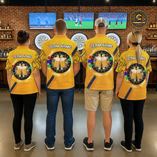 Load image into Gallery viewer, Personalized Funny Beer Tribal Darts Shirt For Men Custom Drinking Dart Team Jersey Polo &amp; 1/4 Zip TDM5434