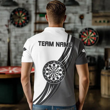 Load image into Gallery viewer, Personalized Crown Dart Shirt With Pocket Option For Men, Darts Team Jersey TDM3750