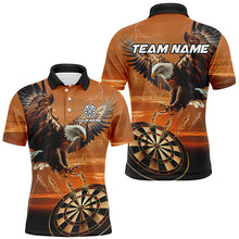 Load image into Gallery viewer, Personalized Dartboard Eagle 3D All Over Print Darts Shirts For Men Custom Team League Darts Jersey TDM2270