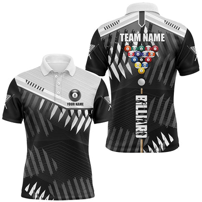 Personalized Multi-Color Billiard Tournament Sport Shirts, Billiard Balls Team Jerseys For Men TDM1857
