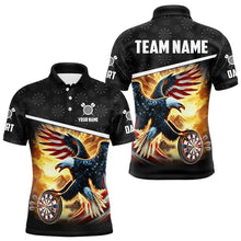 Load image into Gallery viewer, Custom 3D Dart Shirts With American Eagle Design For Men, Pride Patriotic Dart Team Jerseys TDM3310