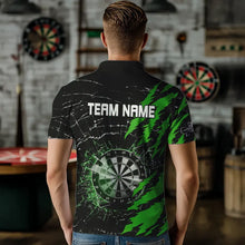 Load image into Gallery viewer, Black And Purple Darts Board Break Glass Custom Dart Shirts For Men, Darts Team Shirts Dart Jerseys TDM3495