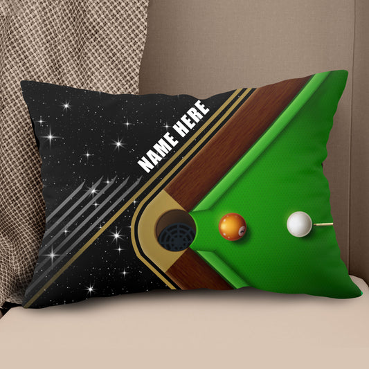 Customized Funny Billiard Pool Table Decoration Pillow, Billiard Pillows TDM0829