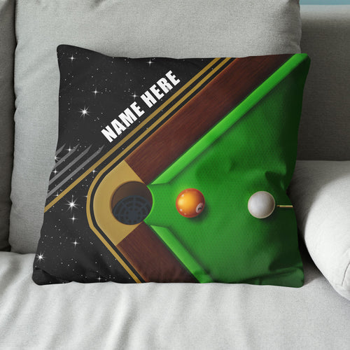Customized Funny Billiard Pool Table Decoration Pillow, Billiard Pillows TDM0829