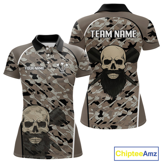 Persionalized Bandits Dart Arrows Pattern Dart Shirt For Women, Dart Team Jerseys NYN0113