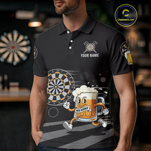 Load image into Gallery viewer, Beer Runner &amp; Plays Darts Custom Funny Darts Polo Shirt For Men Dart Jerseys NYN1950