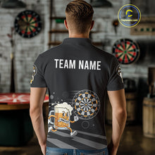 Load image into Gallery viewer, Beer Runner &amp; Plays Darts Custom Funny Darts Polo Shirt For Men Dart Jerseys NYN1950