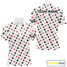 Load image into Gallery viewer, Custom Poker Golf Polo Shirt For Men Personalized Name Funny Golf Team Attire Golfer Gift NYN2851