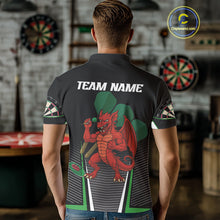 Load image into Gallery viewer, Custom Men's Darts Polo Jersey Dragon Plays Darts For Darts Team NYN0772