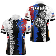 Load image into Gallery viewer, American Flag Style Darts Shirt Custom Patriotic For Men, Dart Team Jerseys NYN0004