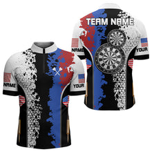 Load image into Gallery viewer, American Flag Style Darts Shirt Custom Patriotic For Men, Dart Team Jerseys NYN0004