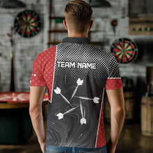 Load image into Gallery viewer, White Dart Arrow Custom Hexagon Dart Shirts For Men, Dart Team Jerseys NYN0018