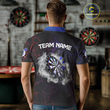 Load image into Gallery viewer, Multi-Color Thunder Lightning Smoke Dartboard Dart Shirts For Men, Dart Jerseys NYN0074