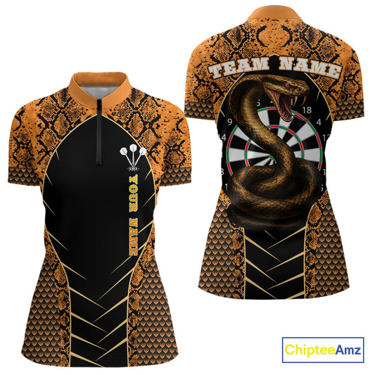 King Venom Cobra Custom Darts Jersey For Women - Cobra Snake Darts Shirt For Players NYN0449