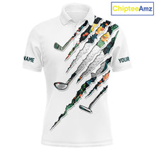 Load image into Gallery viewer, Cactus Pattern Golf Polo Shirt For Men Custom Cactus Golf Team Shirt, Golfer Gifts NYN2855