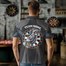 Load image into Gallery viewer, Custom Goat With Beer Funny Dart Shirts For Men, Dart Team Jerseys NYN0023