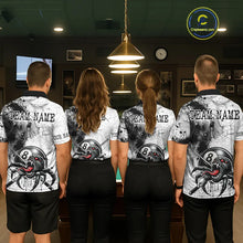 Load image into Gallery viewer, Funny Spider Billiard Pool Shirts For Men Custom Grunge Ball 8 Billiard League Jerseys NYN2304