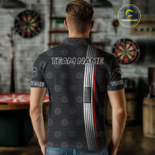 Load image into Gallery viewer, Custom Patriotic Faith Cross Dart Polo Shirts For Men, US Dart Team Jerseys NYN0771