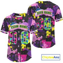 Load image into Gallery viewer, 90S Retro Baseball Jersey For Men Custom Hiphop Button Down Baseball Shirt For Party NYN0858