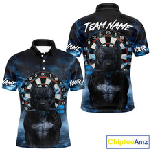 Load image into Gallery viewer, Bulldog Play Darts Men's Polo Shirt Darts Jersey Custom Name For Players NYN0738