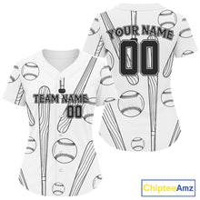 Load image into Gallery viewer, Custom Baseball Jersey For Women Personalized Youth Baseball Jerseys, Baseball Team  NYN1142