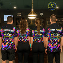 Load image into Gallery viewer, Personalized Colorful Paint Billiard Ball Shirt For Men Custom Billiard Pool Team Jersey NYN3225