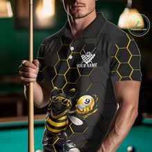 Load image into Gallery viewer, Hexagon Funny Thief-Bee 8 Ball And 9 Ball Men Billiard Pool Jersey Custom Billiard Team Appeal NYN2760