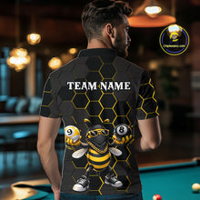 Load image into Gallery viewer, Hexagon Funny Thief-Bee 8 Ball And 9 Ball Men Billiard Pool Jersey Custom Billiard Team Appeal NYN2760