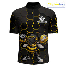 Load image into Gallery viewer, Hexagon Funny Thief-Bee 8 Ball And 9 Ball Men Billiard Pool Jersey Custom Billiard Team Appeal NYN2760