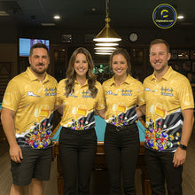 Load image into Gallery viewer, Funny Beer And Pool Balls Billiard Team Shirt For Women Custom Billiard Polo &amp; 1/4 Zip Attire NYN2477