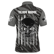 Load image into Gallery viewer, Personalized Polo Bowling Jerseys for Men Camo Bowling Shirt Unisex QZT282