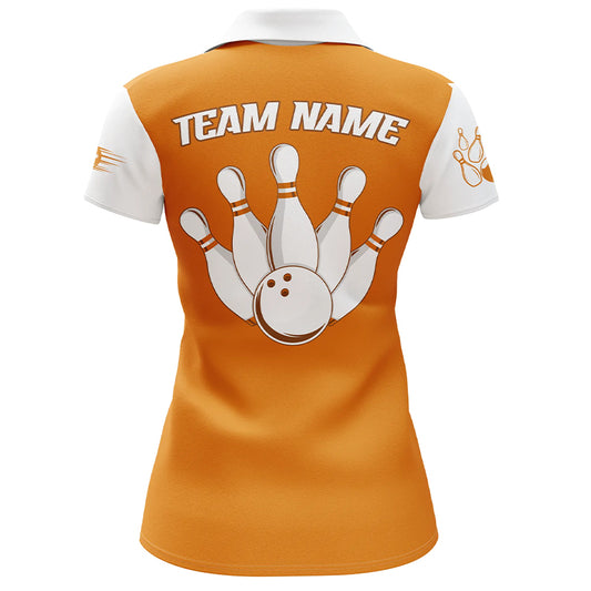 Personalized Bowling Shirt Polo Bowling Shirt for Women Bowling Team League QZT279