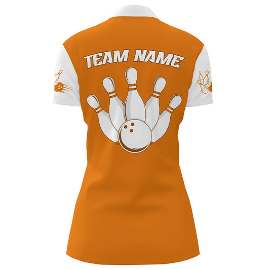 Personalized Bowling Shirt 1/4 Zip Bowling Shirt for Women Bowling Team League QZT279