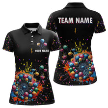 Load image into Gallery viewer, Custom Colorful Dandelion Bowling Shirt Bowling Team Jersey Polo Bowling Performance QZT672
