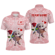 Load image into Gallery viewer, Custom Bowling Shirt for Couples Polo Ladies Bowling Shirts Sympathy Shirt for Men Women QZT610