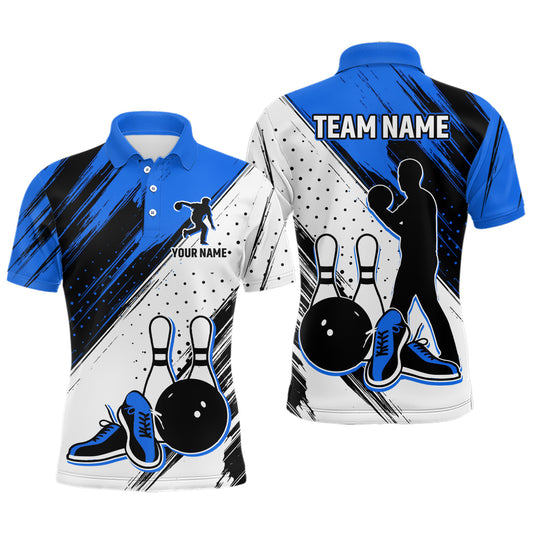 Personalized Men Polo Bowling Shirts Camo Bowling Team Jersey Multicolor QZT477