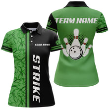 Load image into Gallery viewer, Custom Bowling Shirt for Women Bowling Jersey Bowling Team League Polo Shirt QZT100