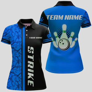 Custom Bowling Shirt for Women Bowling Jersey Bowling Team League Polo Shirt QZT100