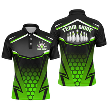 Load image into Gallery viewer, Personalized Bowling Shirt Multicolor Bowling Team League Men Bowling Jersey Polo Shirt Unisex QZT265