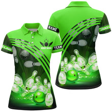 Load image into Gallery viewer, Custom Bowling Shirt for Women Bowling Jersey Bowling Team League Polo Shirt QZT45