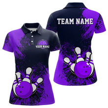 Load image into Gallery viewer, Personalized Women's Bowling Shirts Bowling Jersey Polo Bowling Performance QZT497