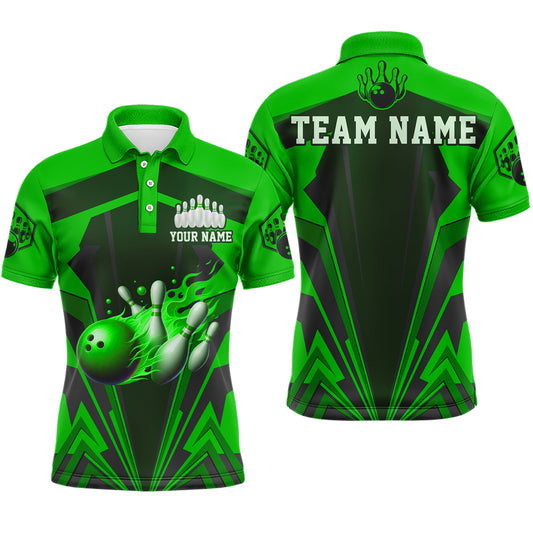 Personalized Bowling Shirts for Men Polo Bowling Jersey Camo Bowling Uniform QZT428