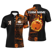 Load image into Gallery viewer, Bowling Polo Shirt Bowling Jersey for Men Bowling Team League QZT287