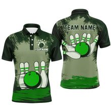 Load image into Gallery viewer, Personalized Bowling Team Shirts Multicolor Men's Bowling Shirt Polo Bowling Gifts QZT490