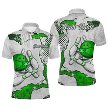 Load image into Gallery viewer, Personalized Unisex Bowling Jersey Polo Bowling Team Shirt for Men Bowler Gift QZT498