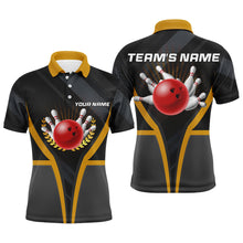 Load image into Gallery viewer, Custom Bowling Shirt for Men and Women Bowling Jersey Bowling Team League Polo &amp; Quarter-Zip Shirt QZT5