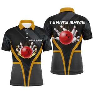 Custom Bowling Shirt for Men and Women Bowling Jersey Bowling Team League Polo & Quarter-Zip Shirt QZT5