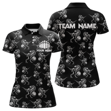 Load image into Gallery viewer, Custom Sauropod Bowling Shirt for Men And Women Quarter-Zip Bowling League Bowling Outfit QZT633
