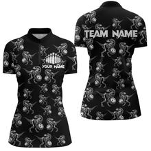 Load image into Gallery viewer, Custom Sauropod Bowling Shirt for Men And Women Quarter-Zip Bowling League Bowling Outfit QZT633