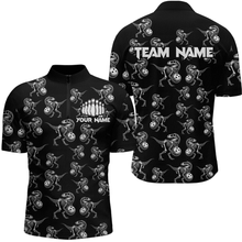 Load image into Gallery viewer, Custom Sauropod Bowling Shirt for Men And Women Quarter-Zip Bowling League Bowling Outfit QZT633